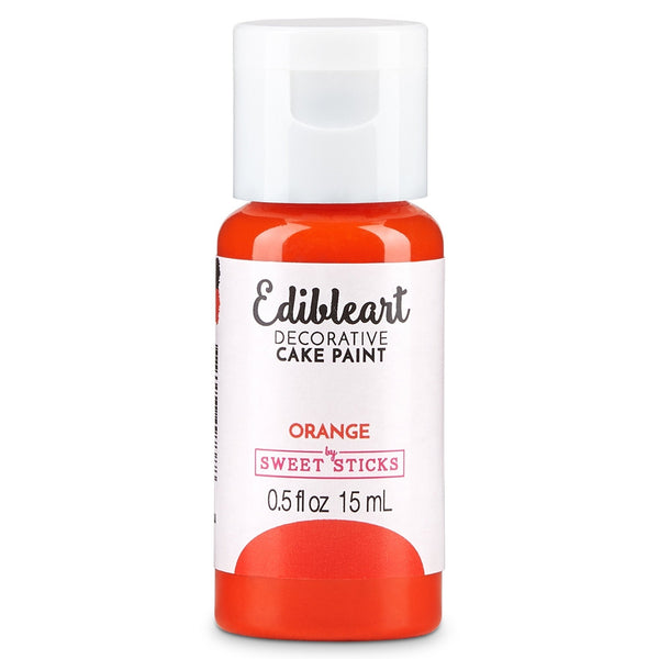 Sweet Sticks Matt Edible Art Paint 15ml - Orange