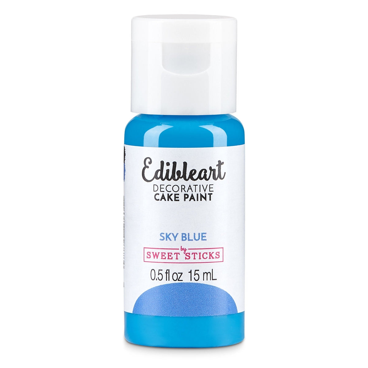 Sweet Sticks Matt Edible Art Paint 15ml - Sky Blue