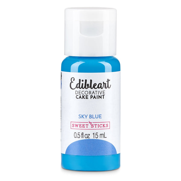 Sweet Sticks Matt Edible Art Paint 15ml - Sky Blue