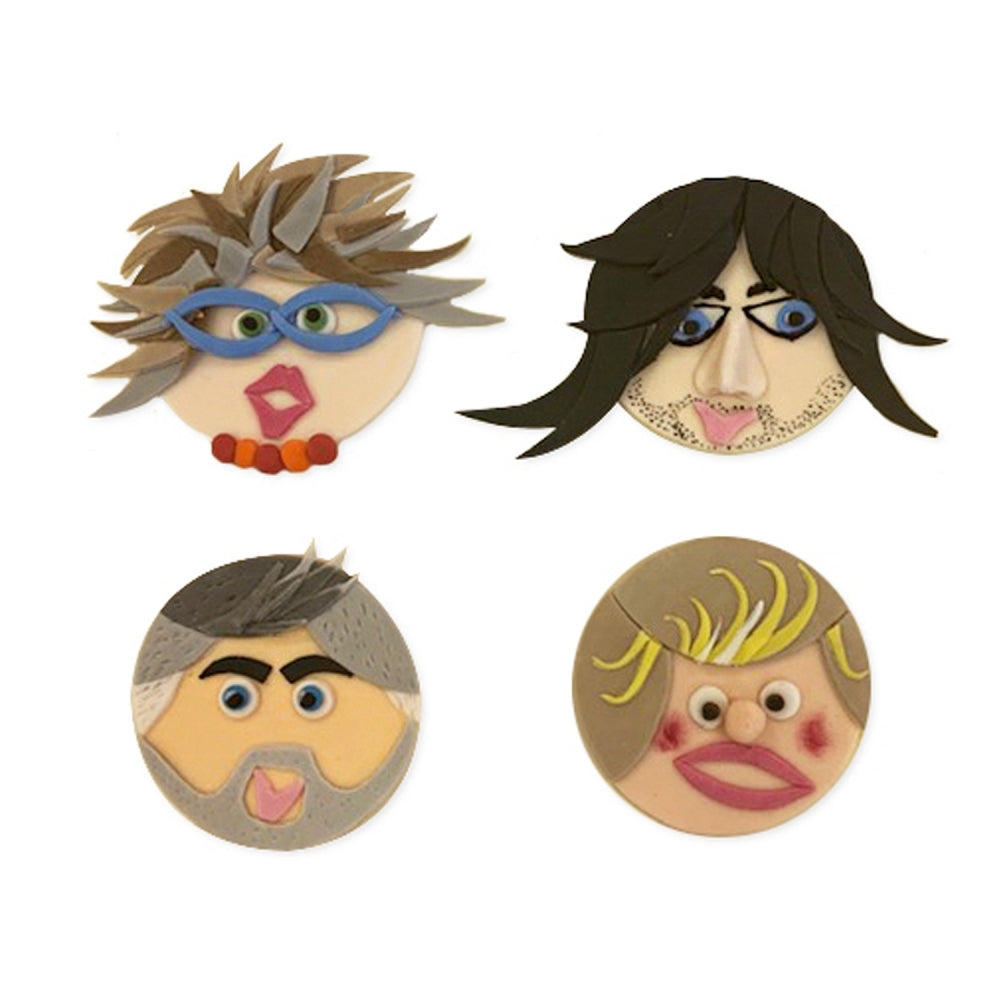 FMM Funny Faces & More Mix 'N' Match Cutter Set