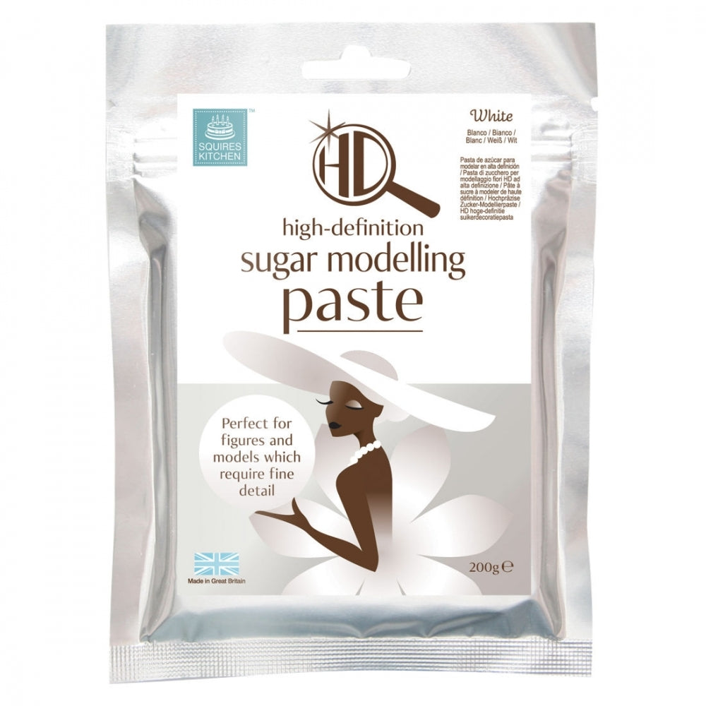 Squires Kitchen HD Sugar Modelling Paste - White