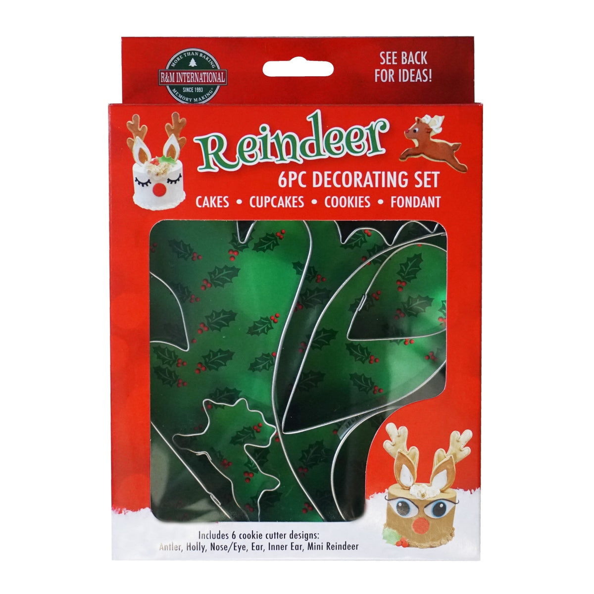 Anniversary House Reindeer Cookie Cutter Set