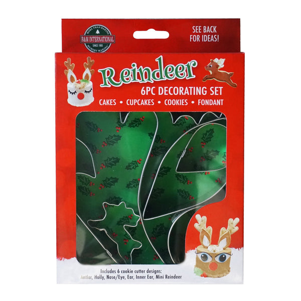 Anniversary House Reindeer Cookie Cutter Set