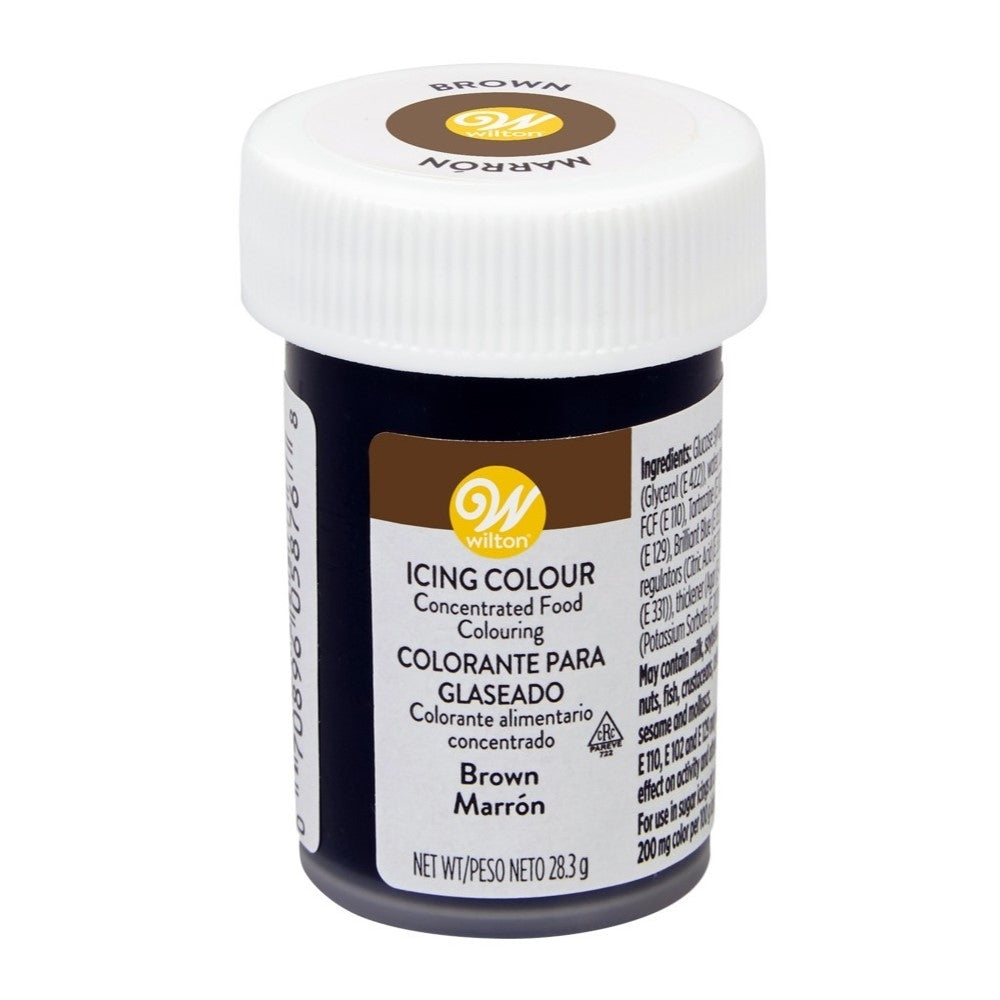 Wilton Icing Colouring 28g - Brown