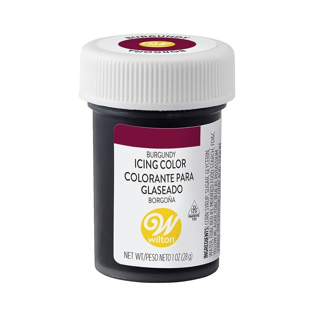 Wilton Icing Colouring 28g - Burgundy