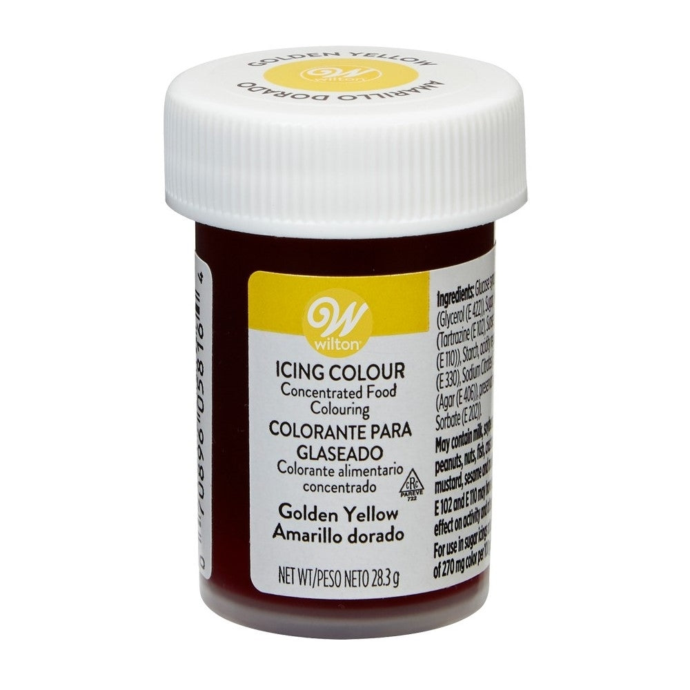 Wilton Icing Colouring 28g - Golden Yellow