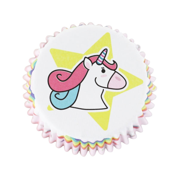 PME Unicorn Foil Lined Cupcake Cases x 60