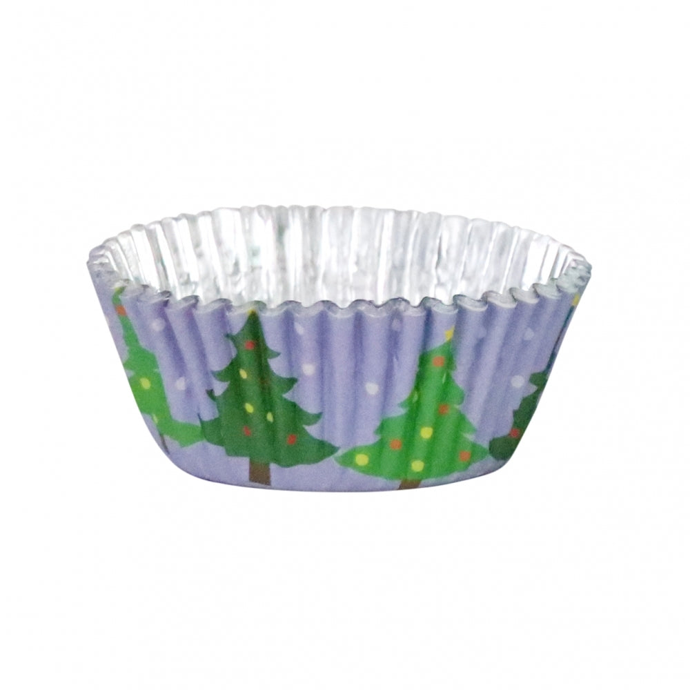 PME Christmas Trees Foil Lined Cupcake Cases x 30