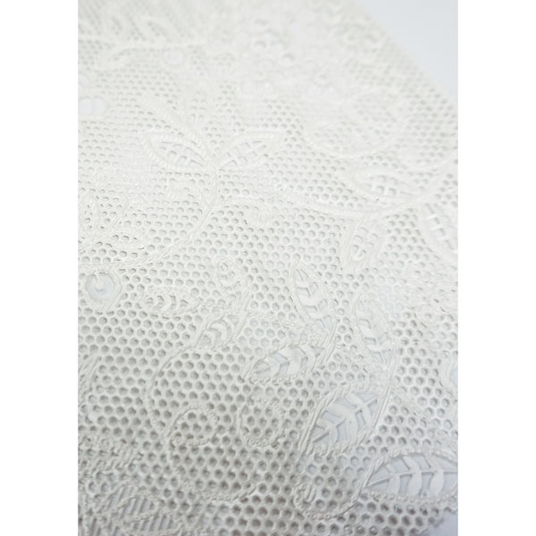 Cake Lace White Pearlised Pre-Mixed