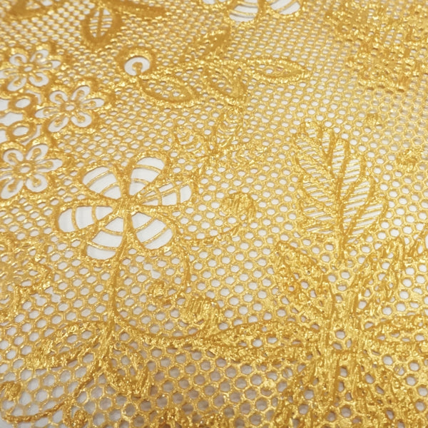 Cake Lace Gold Pearlised Pre-Mixed