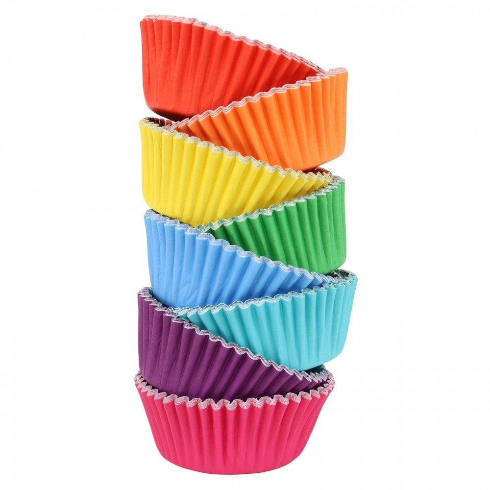 PME Rainbow Cupcake Cases x 100