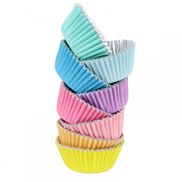 PME Pastel Foil-Lined Cupcake Cases x 100