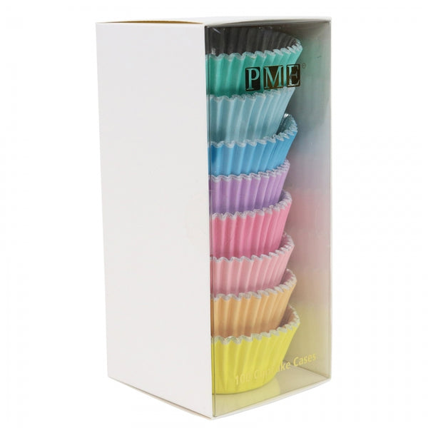 PME Pastel Foil-Lined Cupcake Cases x 100