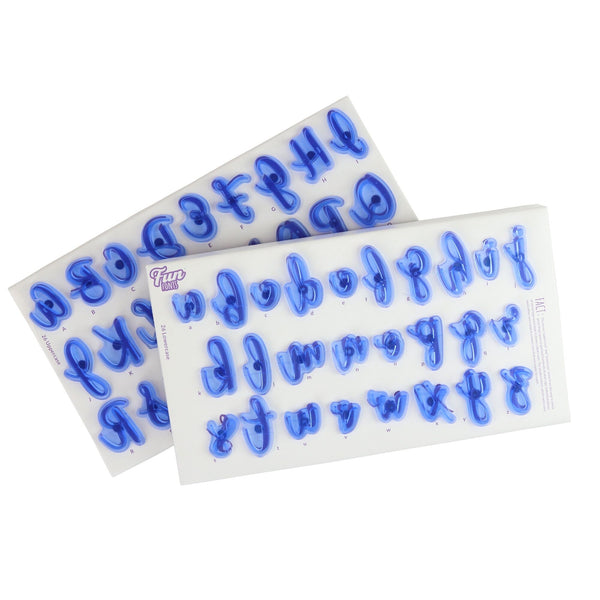PME Fun Fonts Embossing Collection - Letters