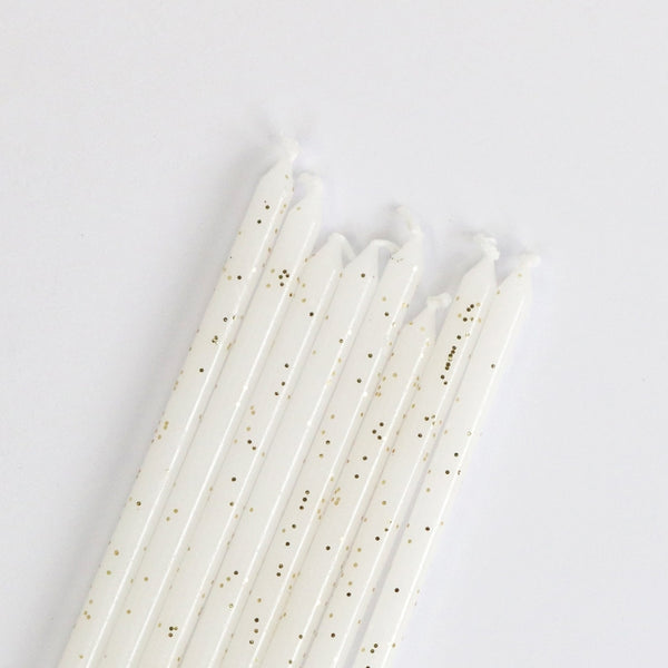 PME Extra Tall Candles x 16 - Glitter