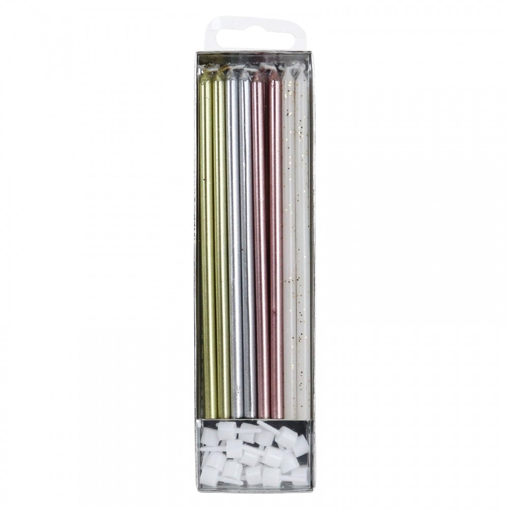 PME Extra Tall Candles x 16 - Mixed