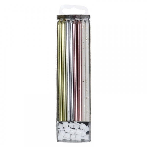 PME Extra Tall Candles x 16 - Mixed