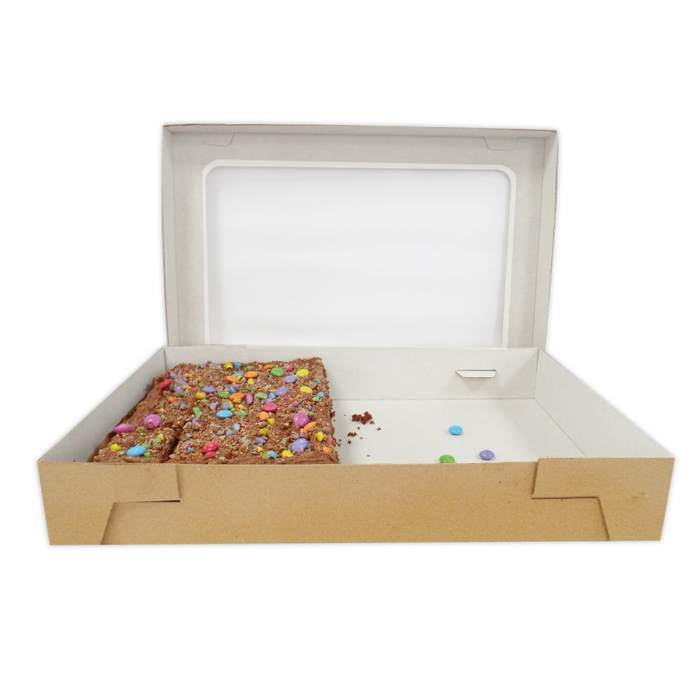 Simply Making Biodegradable Tray Bake Box with Window Lid