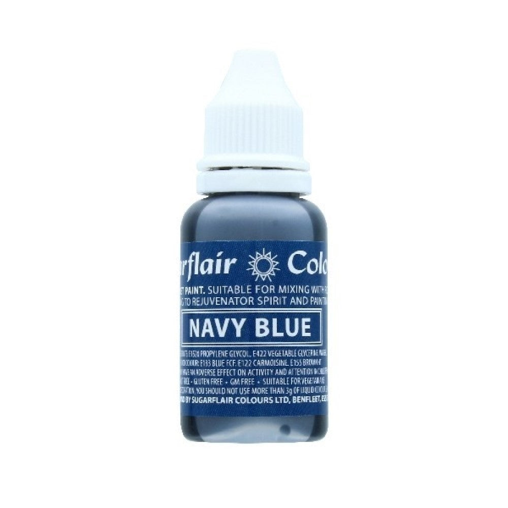 Sugarflair Navy Blue Sugartint Concentrated Droplet Colour 14ml