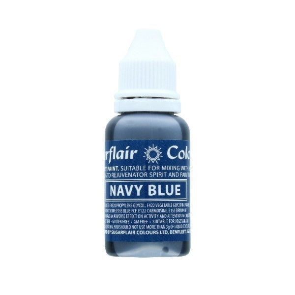 Sugarflair Navy Blue Sugartint Concentrated Droplet Colour 14ml