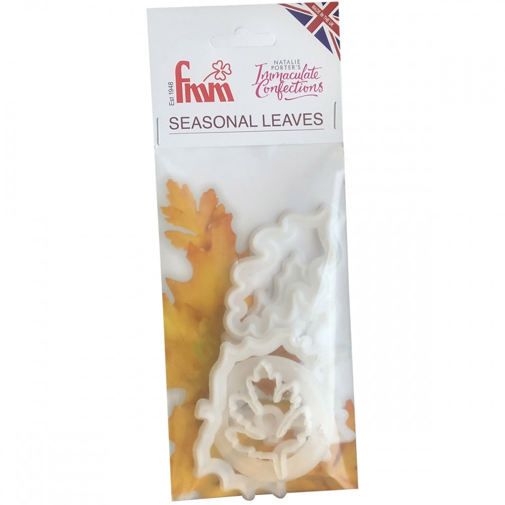FMM Seasonal Leaves Icing Cutter Set