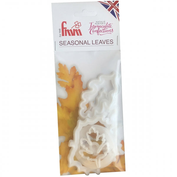 FMM Seasonal Leaves Icing Cutter Set