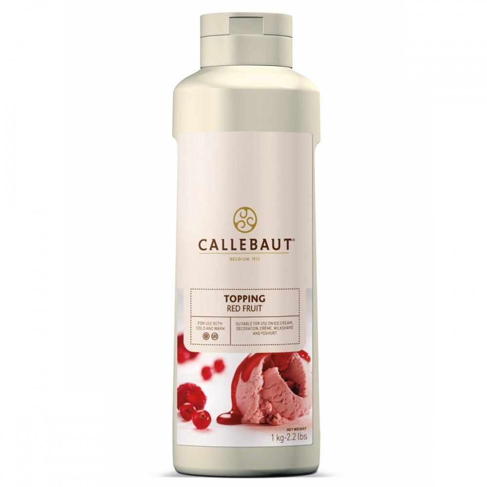 Callebaut Red Fruit Flavoured Topping 1KG