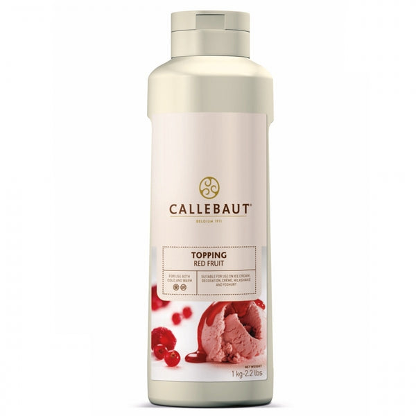 Callebaut Red Fruit Flavoured Topping 1KG