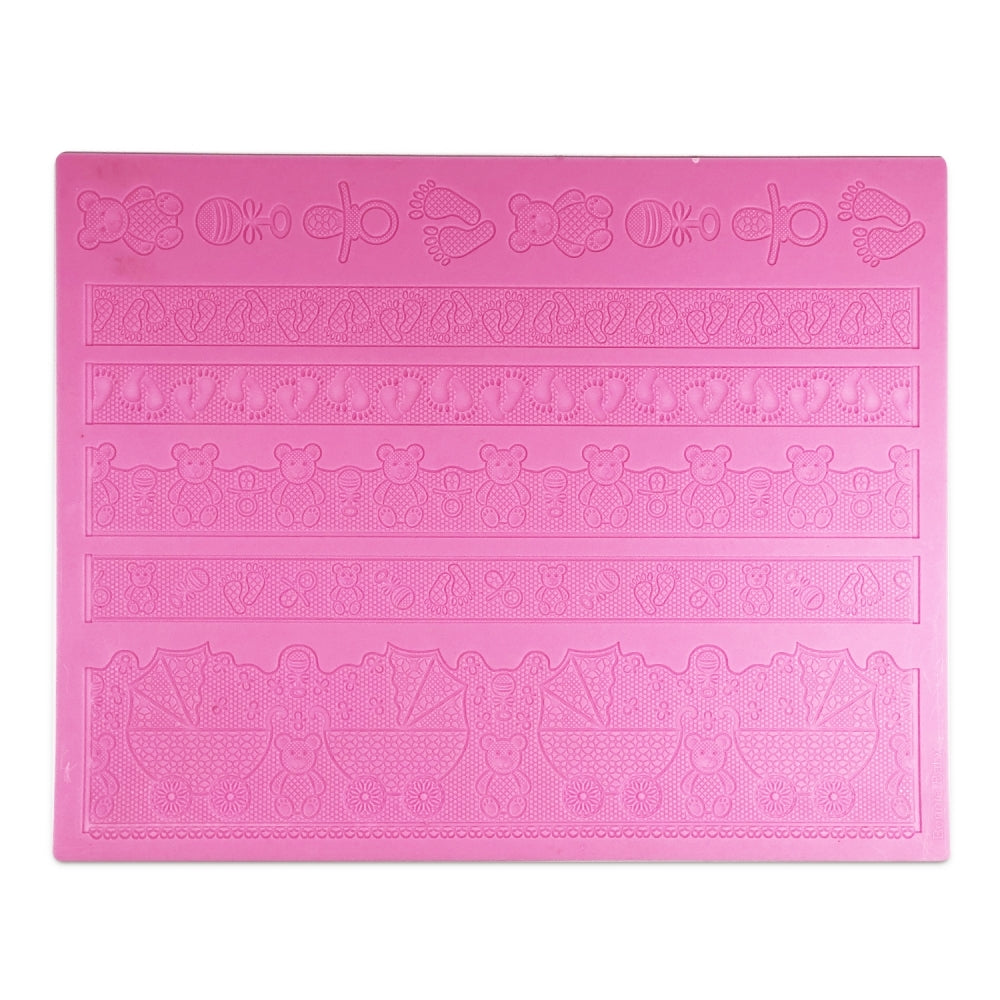 Cake Lace Bonnie Baby - 3D Cake Lace Mat