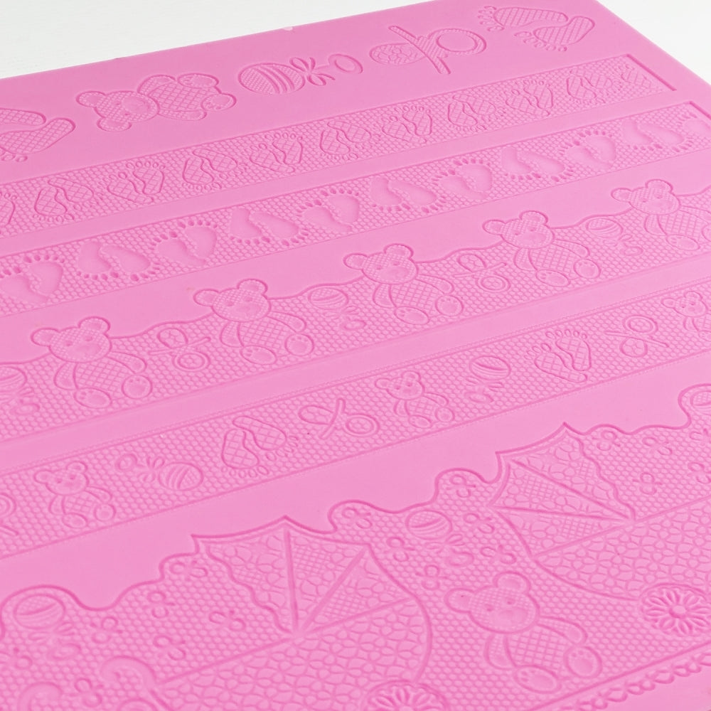 Cake Lace Bonnie Baby - 3D Cake Lace Mat
