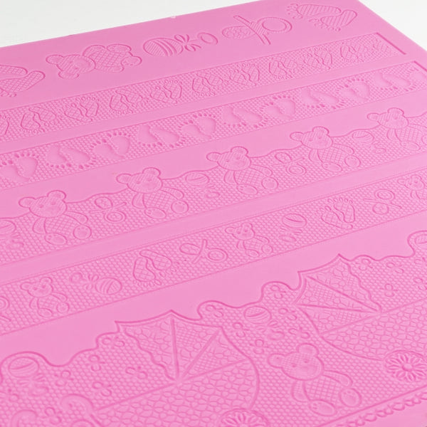 Cake Lace Bonnie Baby - 3D Cake Lace Mat