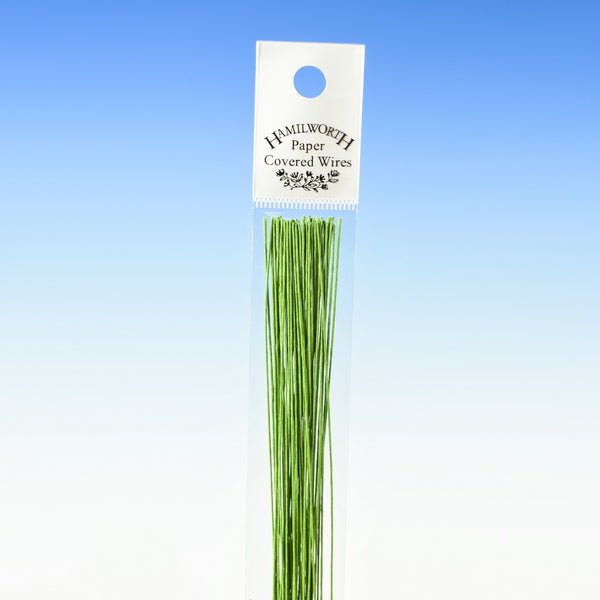 Hamilworth 30 Gauge - Nile Green Florist Wire x 50