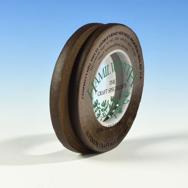 Hamilworth Brown Florist Tape - 6mm x 27m (Pack of 2)
