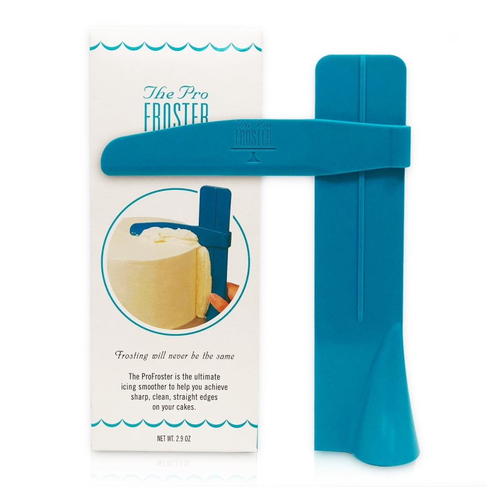 The Cake Decorating Co. The Pro Froster - Adjustable Cake Scraper - Blue