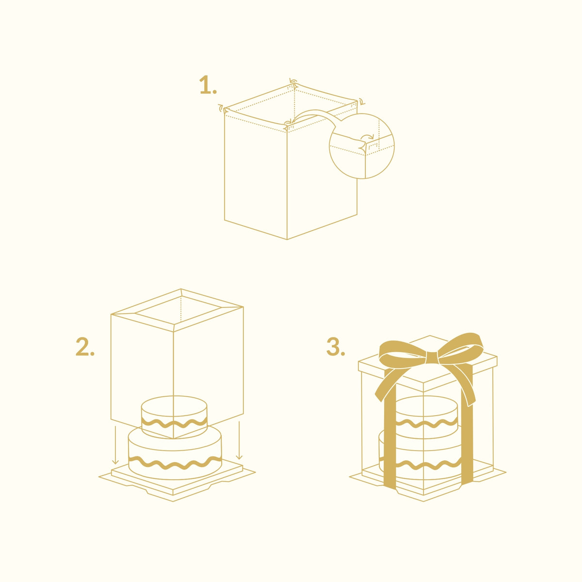 PME Crystal Cake Box