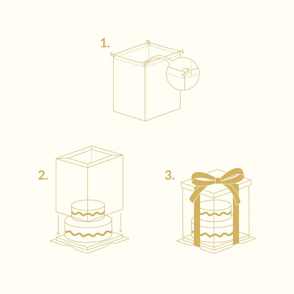 PME Crystal Cake Box