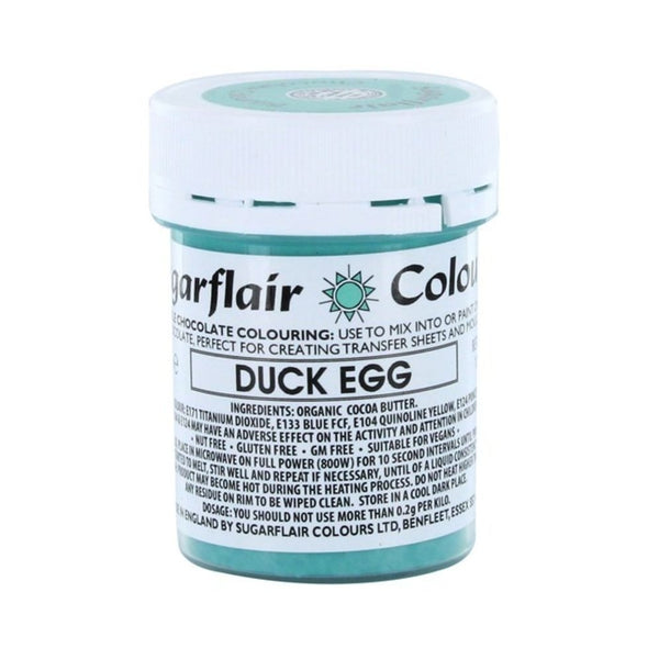 Sugarflair Chocolate Colouring 35g - Duck Egg