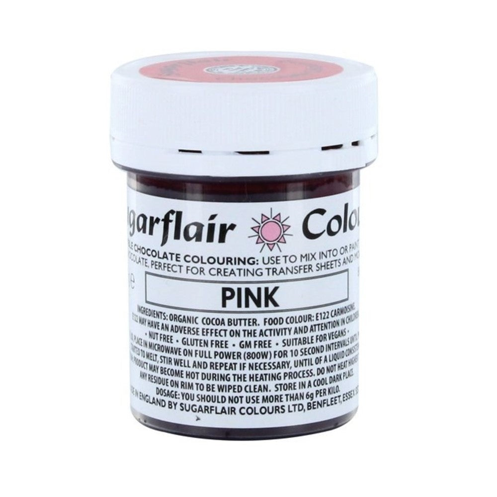 Sugarflair Chocolate Colouring 35g - Pink