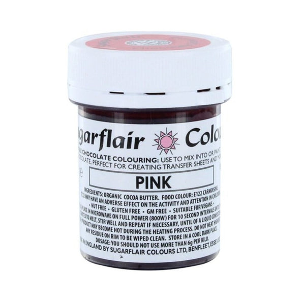 Sugarflair Chocolate Colouring 35g - Pink