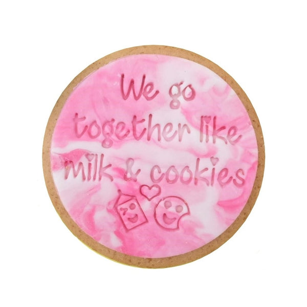 Sweet Stamp We Go Together...' Cookie/Cupcake Embosser