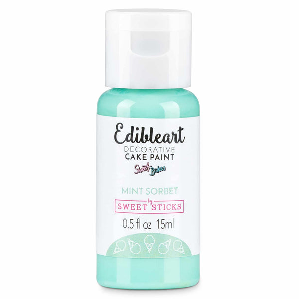 Sweet Sticks Matt Edible Art Paint 15ml - Mint Sorbet