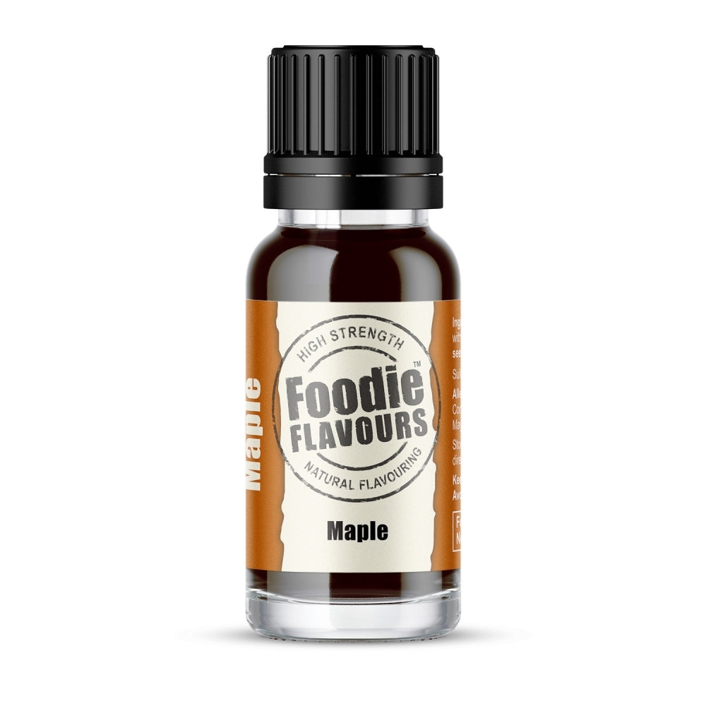 Foodie Flavours Maple - Natural Food Flavouring 15ml