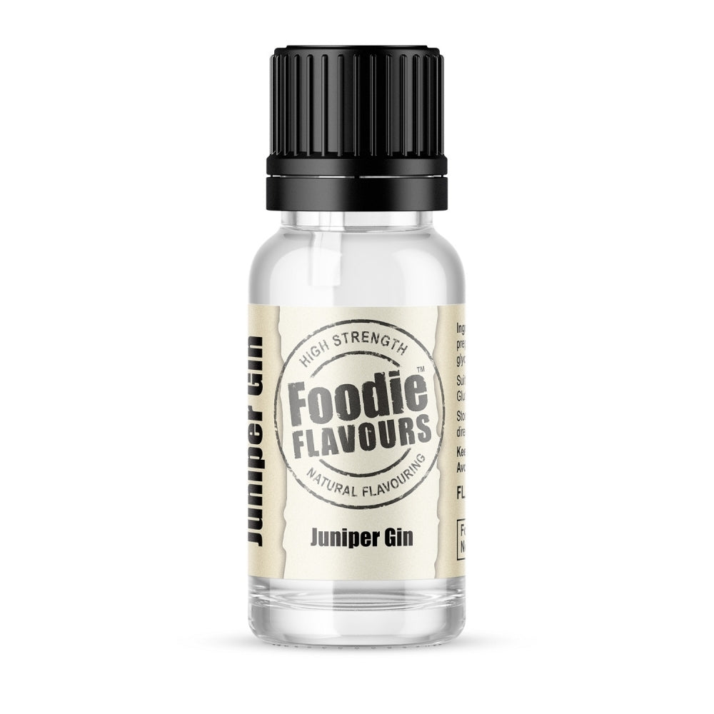 Foodie Flavours Juniper Gin - Natural Food Flavouring 15ml
