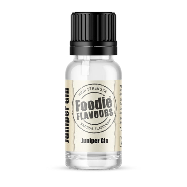 Foodie Flavours Juniper Gin - Natural Food Flavouring 15ml