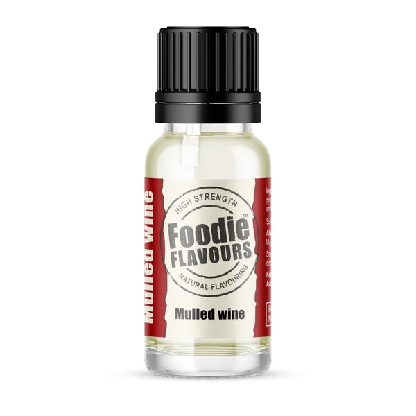 Foodie Flavours Mulled Wine - Natural Food Flavouring 15ml - Foodie Flavours
