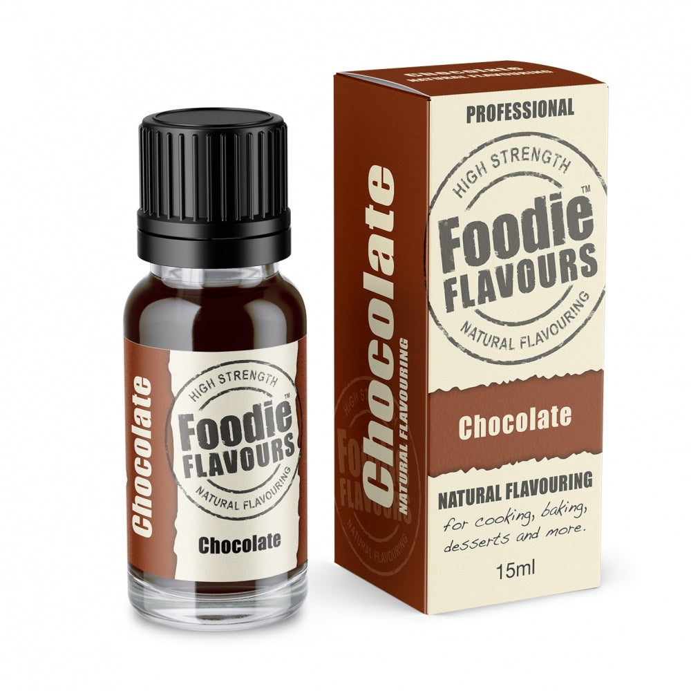 Foodie Flavours Chocolate - Natural Food Flavouring 15ml
