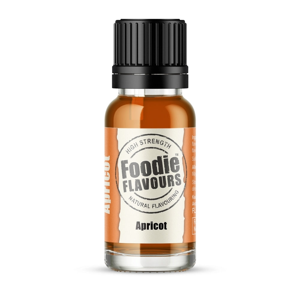 Foodie Flavours Apricot - Natural Food Flavouring 15ml - Foodie Flavours