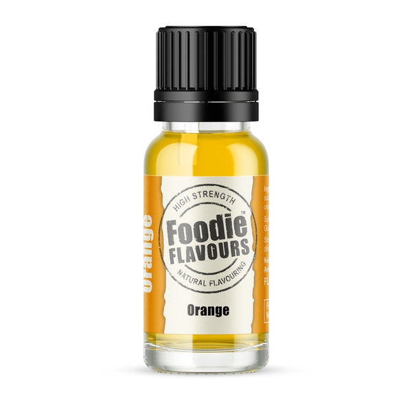 Foodie Flavours Orange - Natural Food Flavouring 15ml