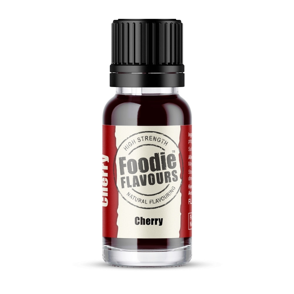 Foodie Flavours Cherry - Natural Food Flavouring 15ml