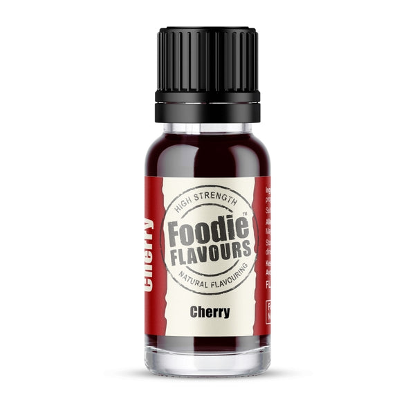 Foodie Flavours Cherry - Natural Food Flavouring 15ml